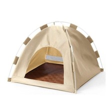 Portable Cat Tent Outdoor/Indoor Decorative Cats Cave Bed All Season Use for Ind