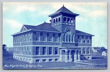 Tell City Indiana High School IN Postcard