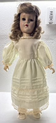 Vtg 1950s 21'' Hard Plastic Fashion Doll Variant Arranbee Nanette Fashion Variant