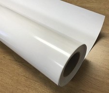Printable vinyl   IP2553APA Plus White Gloss Permanent Vinyl Roll – 1.372m x 50m