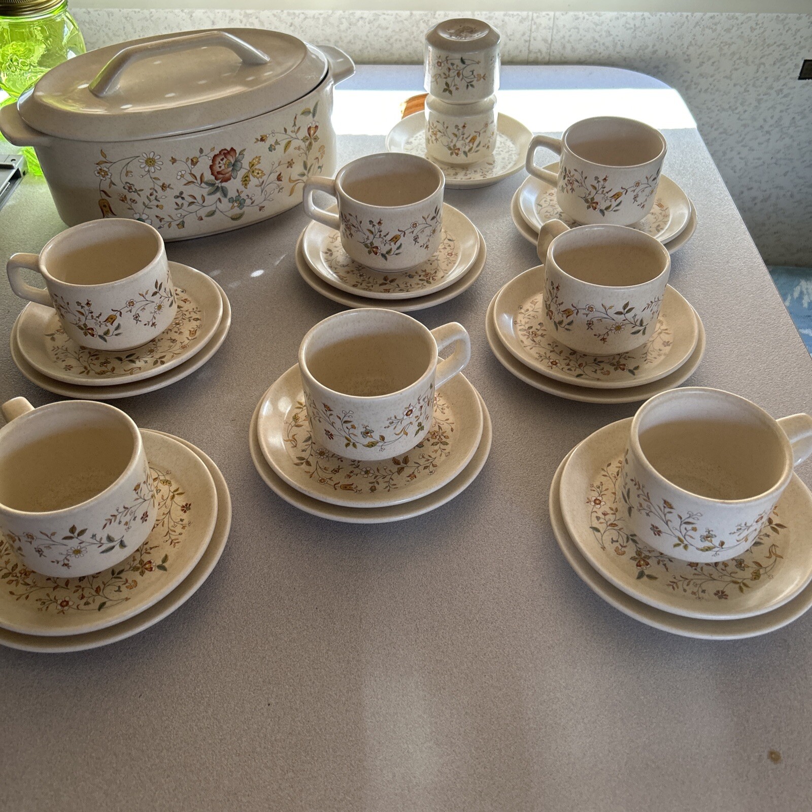 Vintage Lenox Temper-ware Merriment 25 Piece Set.