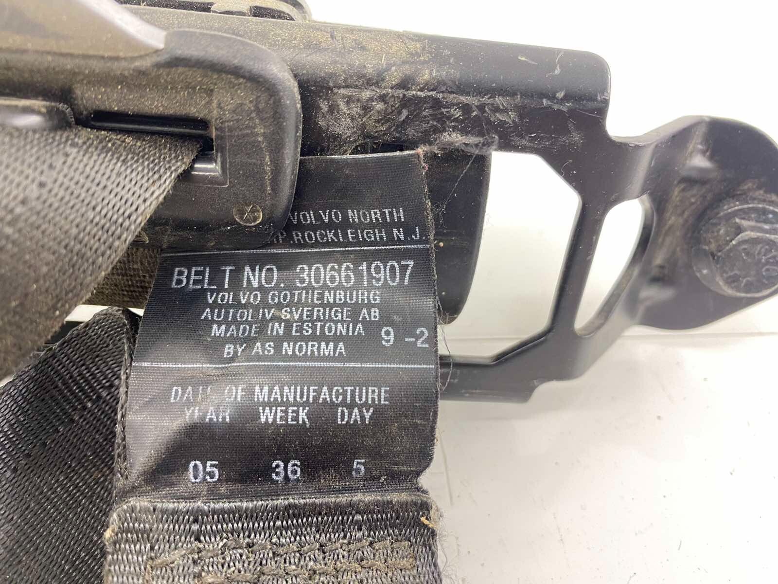 Volvo S60 Front Left Passenger Side Seat Belt 30661907 for sale 