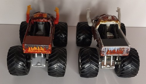 Hot Wheels Monster Jam Zombie Monster Truck Variations Loose 1:64 Scale - 第 4/4 張圖片