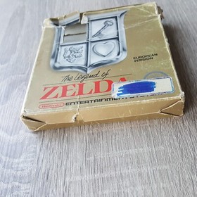 Nintendo NES Spiel The Legend of Zelda EEC PAL in OVP (OVP besch&auml;digt)