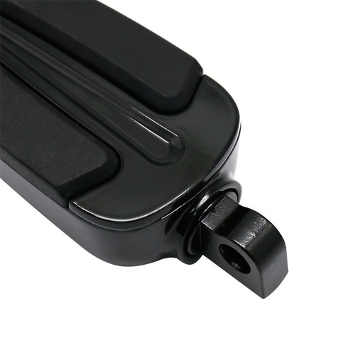 Full Black w/ Rubber 10mm Mounts Footpeg For Harley Low Rider ST FXLRST 117 2023 - Picture 4 of 6