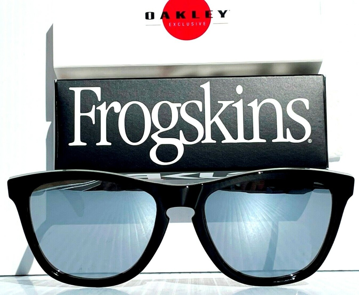 OAKLEY FROGSKINS偏光レンズ ブラックカモフラ　保存袋付き OAKLEY（オークリー） 国内正規品 偏光サングラス oo9245-87 frogskins