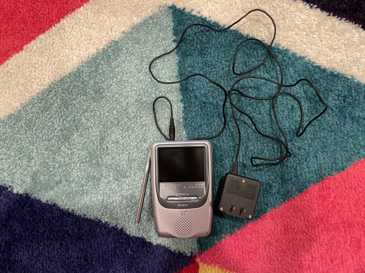 Casio EV-680B Portable TV Television TFT LCD The Active Matrix | eBay