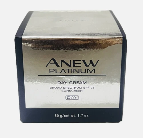 Avon Anew Platinum Day Cream Broad Spectrum SPF 25 - 1.7 oz NEW JUST IN FRESH!!