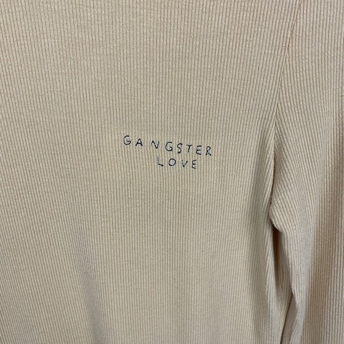 Spiritual Gangster Shirt XS Damen Gelb Gangster Love Langarm Grafik - Bild 4 von 7