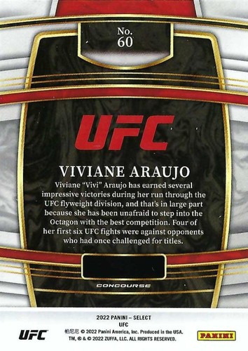 2022 Select UFC #1-300 Rookies (RC) & Veterans (Concourse, Premier, Octagonside) - Picture 122 of 316