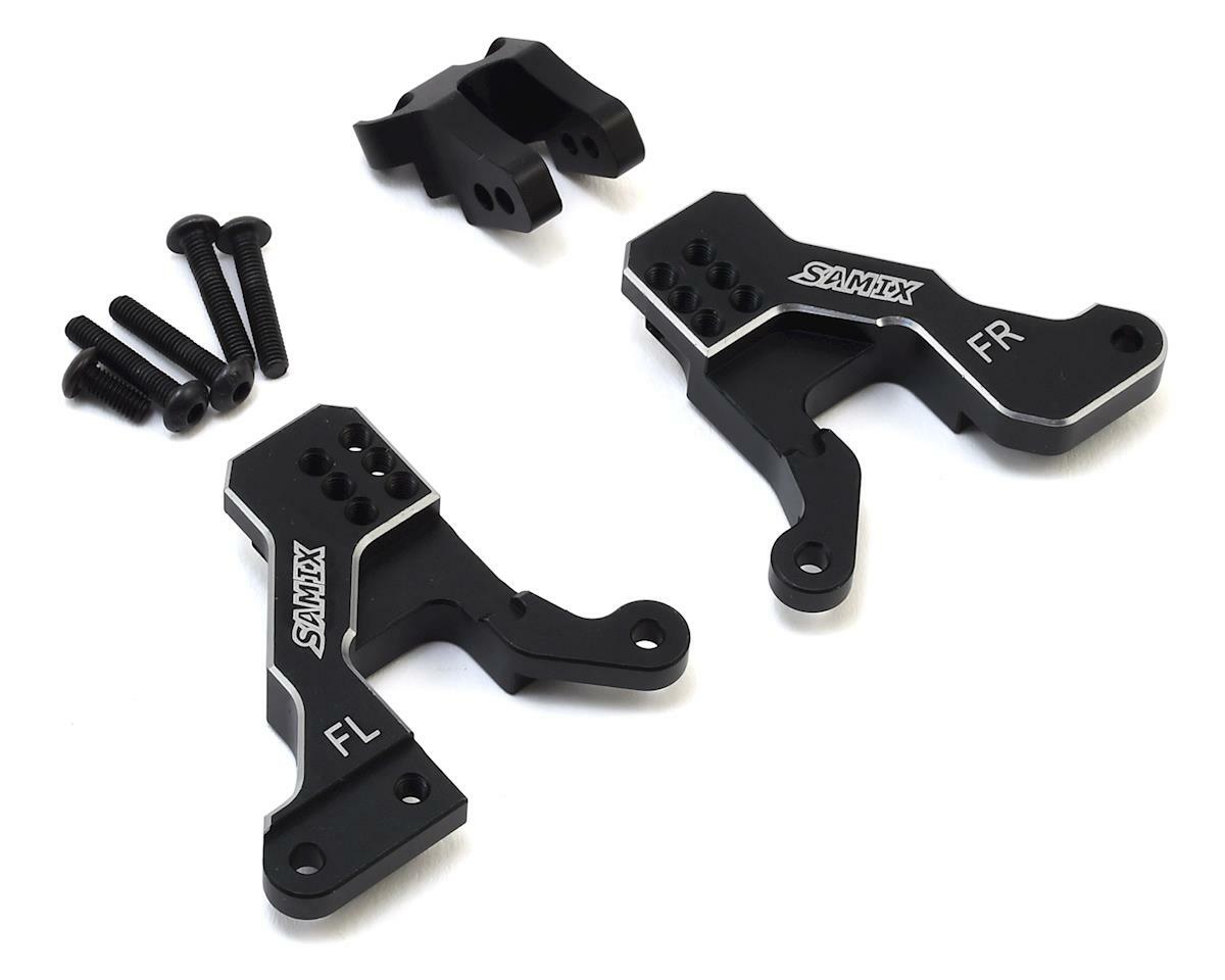 Samix Aluminum Front Shock Plate for Traxxas TRX-4 (Black) SAMTRX4