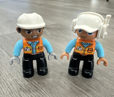 LEGO DUPLO 10931 Tracked Excavator Construction Replacement Constructor Figures