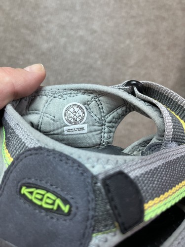 Keen Herren 5 Wassersportschuhe Sandalen grün grau Wandern verstellbar wasserdicht - Bild 10 von 11