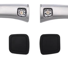 2X Keyless Door Handle Button Cover Fit for Mercedes-Benz W220 C215 R230 S CL SL