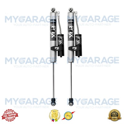 Fox 2.0 Shox Reservoir 3.5-4'' Lift Rear Shocks Fits 18 - 23 Jeep Wrangler JL
