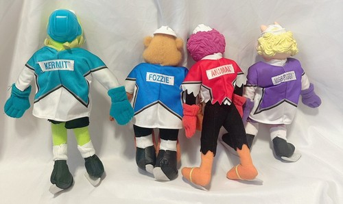 🏒 1995 McDonald’s NHL Muppets Set 🎯 Jim Henson Promo Plüsch 4 Stück 🧸 - Bild 2 von 4