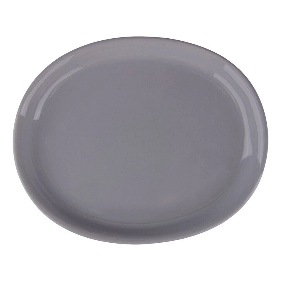 STPGOODS OWLS Plato de Mantequilla Cerámica Guardián de Mantequilla De Colección Gris Plato con Tapa 6.3x5.1 Foto 4 de 4