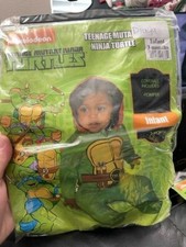 Teenage Mutant Ninja Turtle Costume Size Infant Halloween Fancy Dress New
