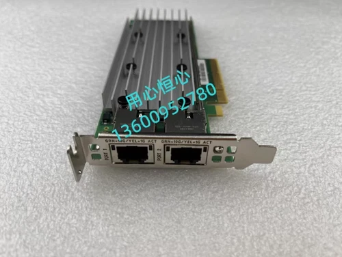 For DELL QLogic Dual Port CNA Network Card QL41132H FRJ Marvell  10G RJ-45 3N76N