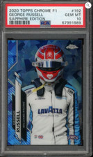 George Russell 2020 Topps Chrome F1 Sapphire Edition RC #192 PSA 10