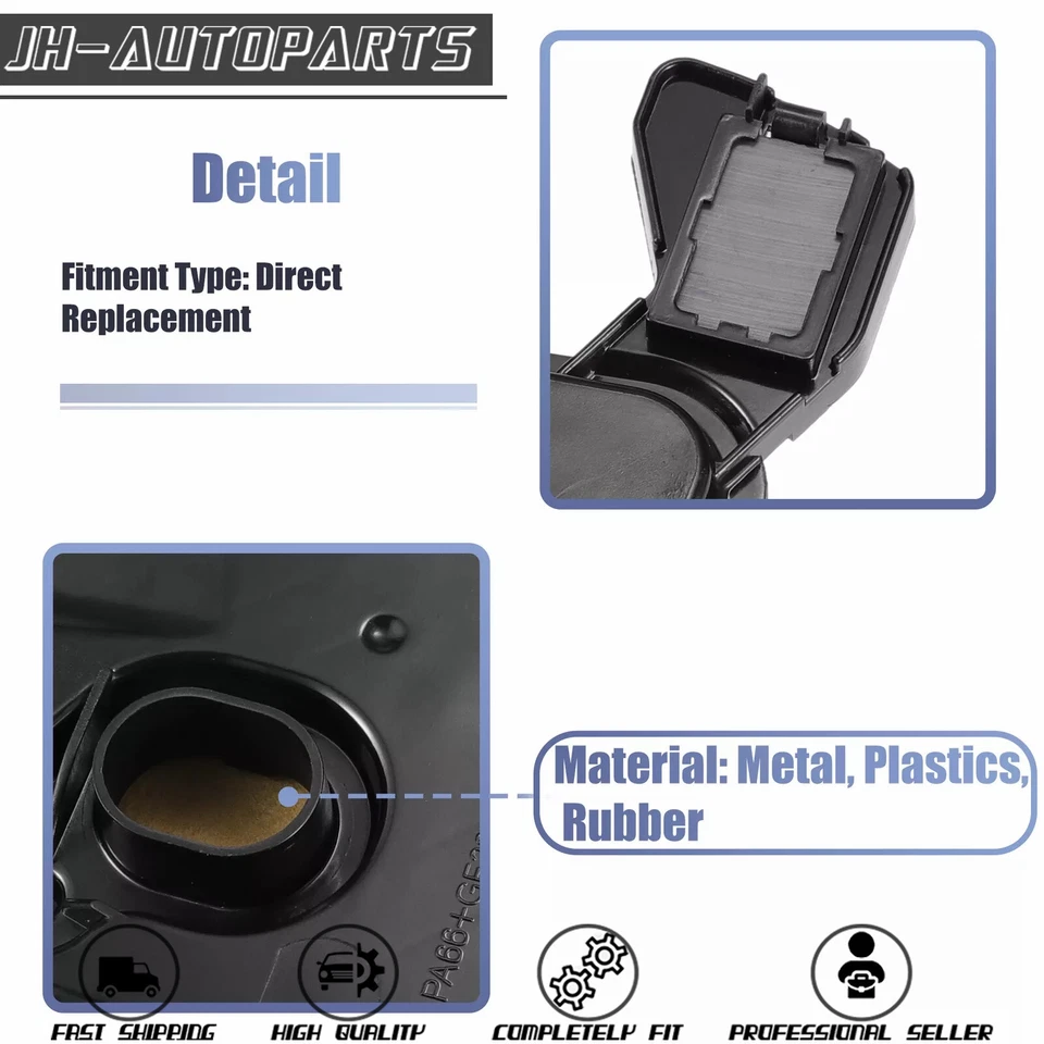 Nuevo cárter de aceite de filtro de transmisión para Ford Escape E-350 PARA Lincoln BB5P7G186EA EE. UU. Foto 2 de 4