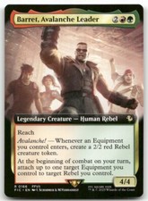 Barret, Avalanche Leader (Extended Art) #166 MTG Final Fantasy FIC NM X1