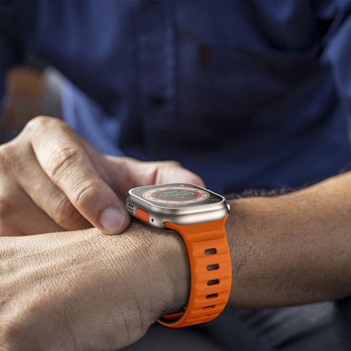 Correa de silicona con hebilla inversa para Apple Watch Serie 10 de 46 mm - Imagen 7 de 62