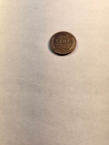 1927-D Lincoln Wheat Coin, Repunched DDO, Obverse Error in "Trust", Fine Cond - Picture 2 of 2