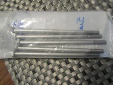 D311 Stainless Hex Head Bolts ¼-20X5” Long, F593C, Count 5, Coarse