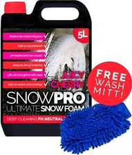 Snow Foam Shampoo Car Wash Wax 5L Litre Soap Cleaning Detailing Kit pH Neutral