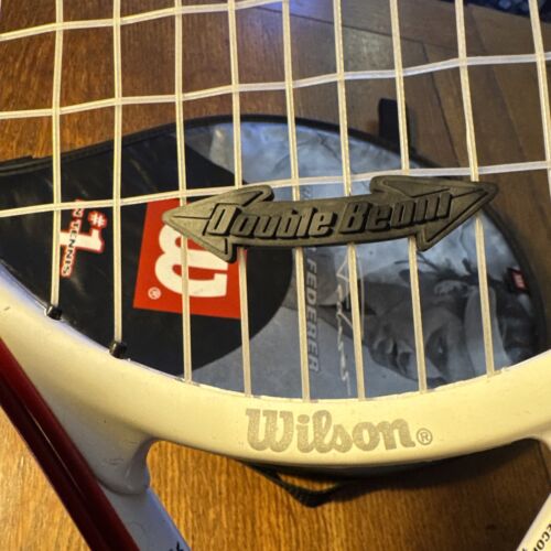 Wilson Roger Federer 23” Tennis Racket Titanium Double Beam and Full Cover - Picture 11 of 24