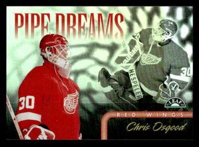 1997-98 Leaf #14 Chris Osgood Pipe Dreams Promo
