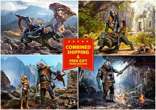 LOT LOT DE 4 KITS PLASTIQUES WORLD OF FANTASY SERIES 1/24 MASTER BOITE - Photo 11/12
