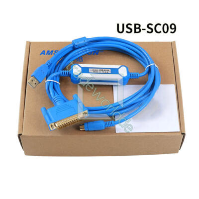 1pc USB-SC09 PLC Programming Cable Suitable Mitsubishi FX/A Series PLC