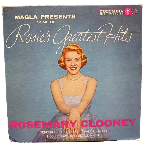 Rosemary Clooney Lp Rosie Sings Bing On Concord Jazz - Vg++ To Nm