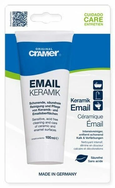 CRAMER Reinigung und Pflege EMAIL-KERAMIK f. Email- und Keramikoberflächen 100ml