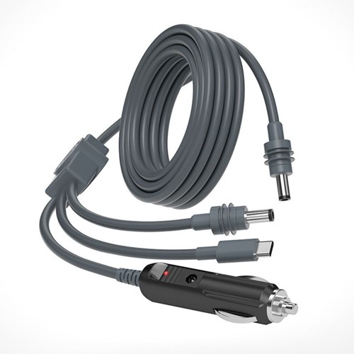 3 in 1 Car Charger Cable Car Power Supply Cord for Starlink Mini Travel