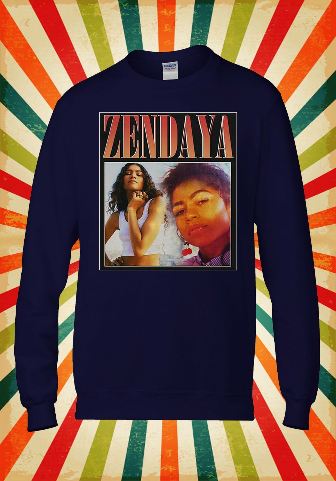 Zendaya Pop Singer Funny Cool Men Women Unisex Top Hoodie Sweatshirt 2412 |  eBay