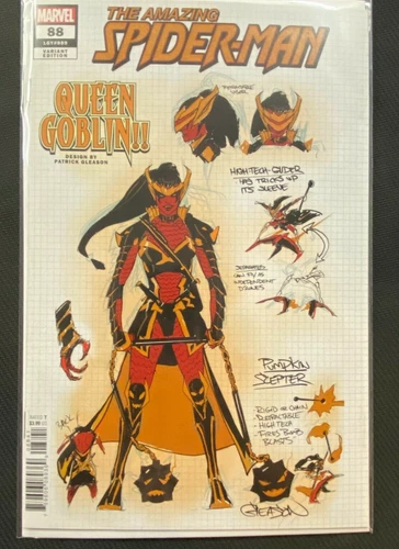 Amazing Spider-Man #88 1:10 Gleason Design Variant Marvel 2022 VF/NM Comics