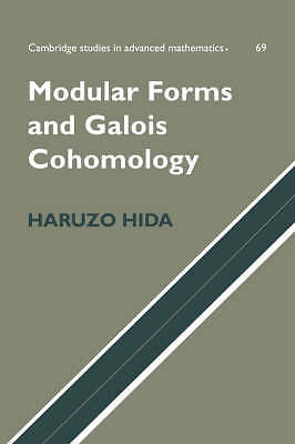 Modular Forms and Galois Cohomology Hida Hardback Cambridge University Press