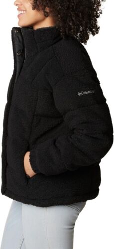 NEW Columbia Women's XL Ruby Falls Novelty Jacket BLACK SHERPA NWT $240 WINTER - Picture 3 of 5