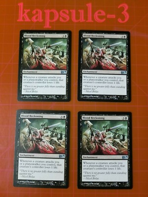 mtg m13 card list 4x Blood Reckoning | M13 Magic 2013 | MTG Magic Cards