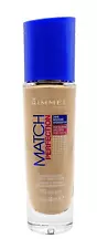 Rimmel London Match Perfection Foundation 1 oz - 103 True Ivory NEW Authentic