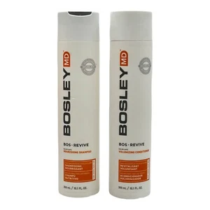 Bosley MD Revive Color Safe Nourishing Shampoo & Volumizing Conditioner 10.1 oz - Picture 1 of 12
