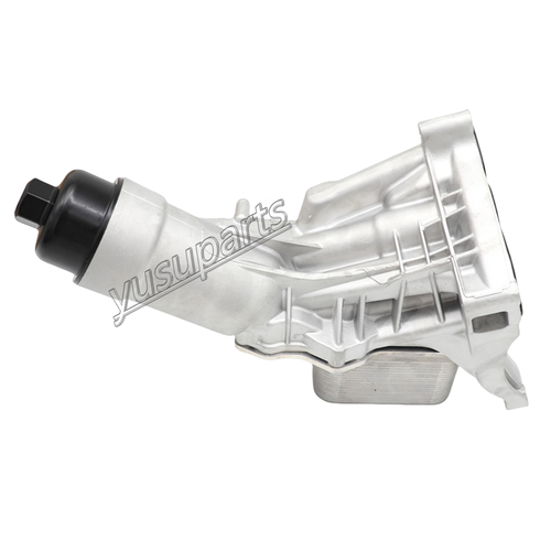 OEM Aluminum Engine Oil Filter Housing w/Gasket for BMW F20 F22 G30 11428596283 - Picture 3 of 5