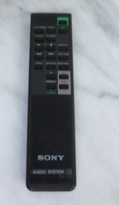 Nice Vintage Used Original Black Sony CD Player Remote Control - RM-S190 AS Unit