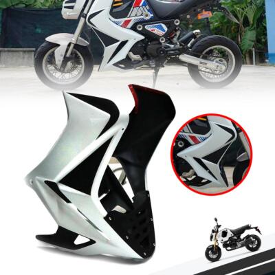 VERKLEIDUNG WEISS BAUCHWANNE SET SEITENRAHMEN KAROSSERIE FÜR HONDA GROM MSX 2...