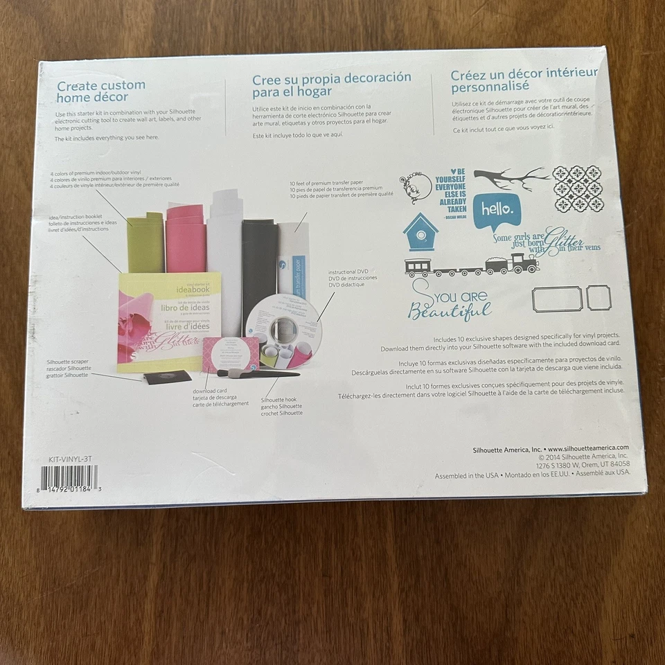 Silhouette Vinyl Starter Kit Bundle - New Sealed - Image 2 of 4
