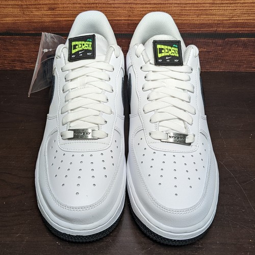 Nike Air Force 1 '07 LV8 Low NY vs NY Herren 7,5 weiß schwarz Schuhe CW7297-100 - Bild 5 von 11