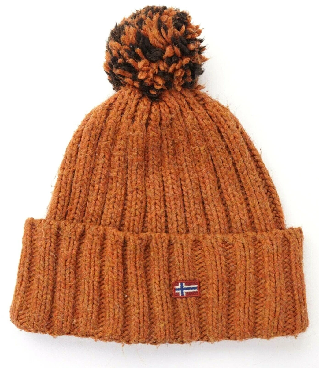 napapijri bobble hat mens